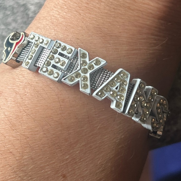 Texans Rhinestone Belt - Picture 2 of 3